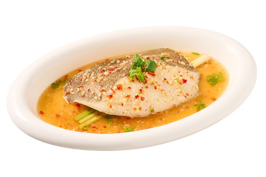 檸香蒸扁鱈