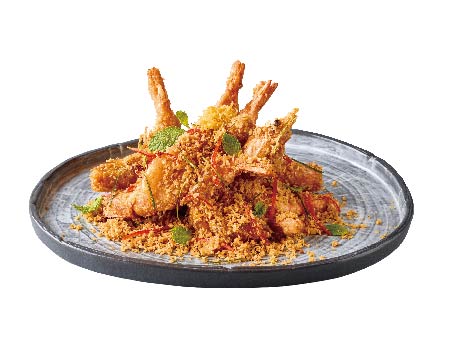 【分店限定】麥片金絲蝦